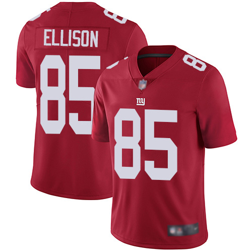 Men New York Giants #85 Rhett Ellison Red Limited Red Inverted Legend Football NFL Jersey->new york giants->NFL Jersey